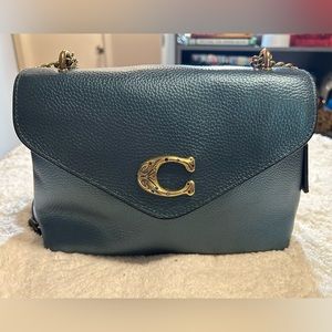 Green coach purse